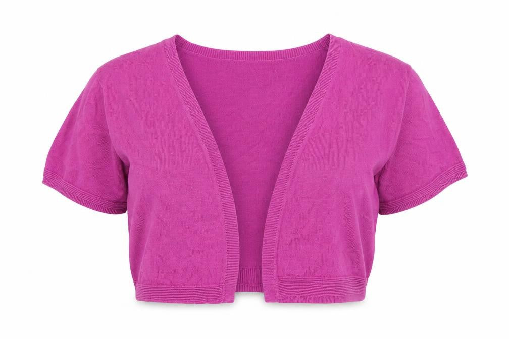 Front view of Tu women’s pink wrap jumper, size UK 16