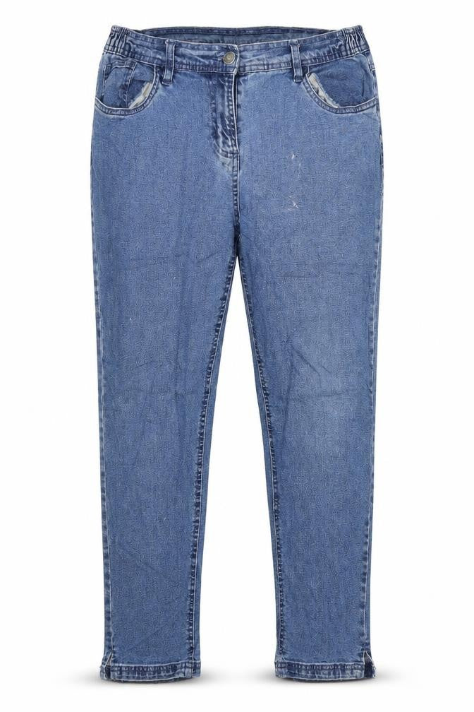Atlas Womens Blue   Straight Jeans Size 12 L24.5 in
