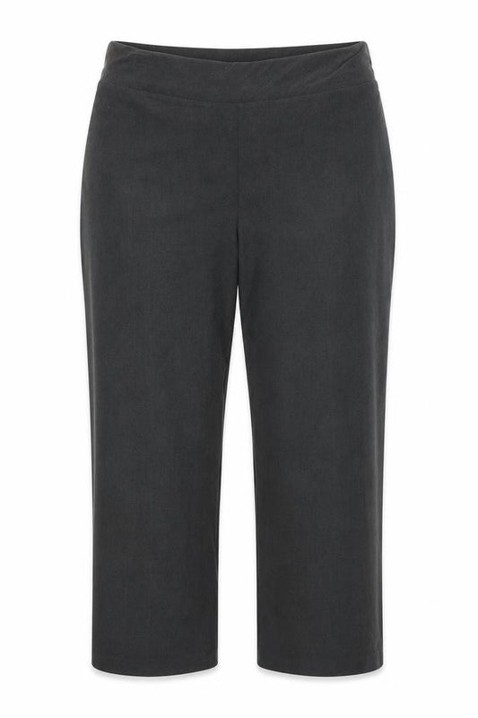 Front view of Simply Stockshop women’s grey trousers, size UK 20, 25-inch leg