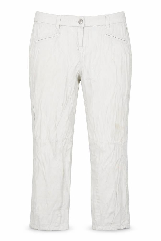 BHS Womens White   Straight Jeans Size 14 L27 in