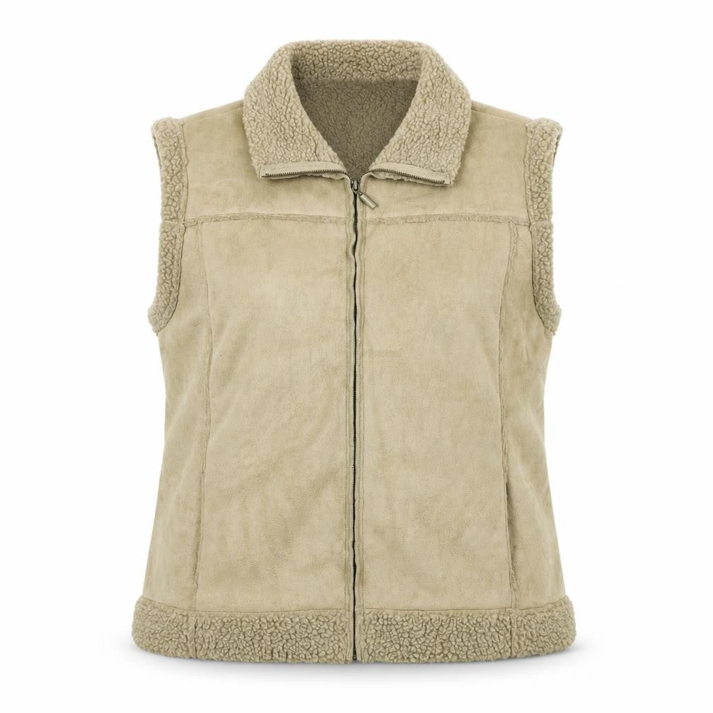 Bonmarché Womens Beige   Jacket Waistcoat Size L
