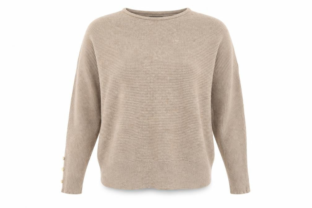 Front view of Primark women’s beige jumper, size L