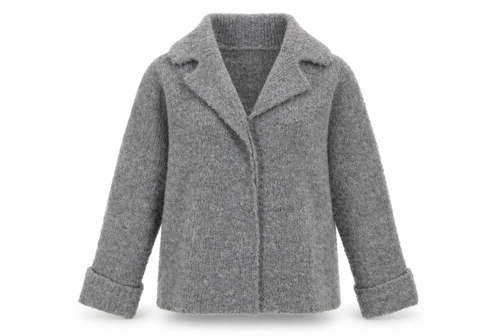 Marks and Spencer Womens Grey   Cardigan Jumper Size S