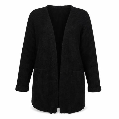 Preworn Womens Black   Cardigan Jumper Size M