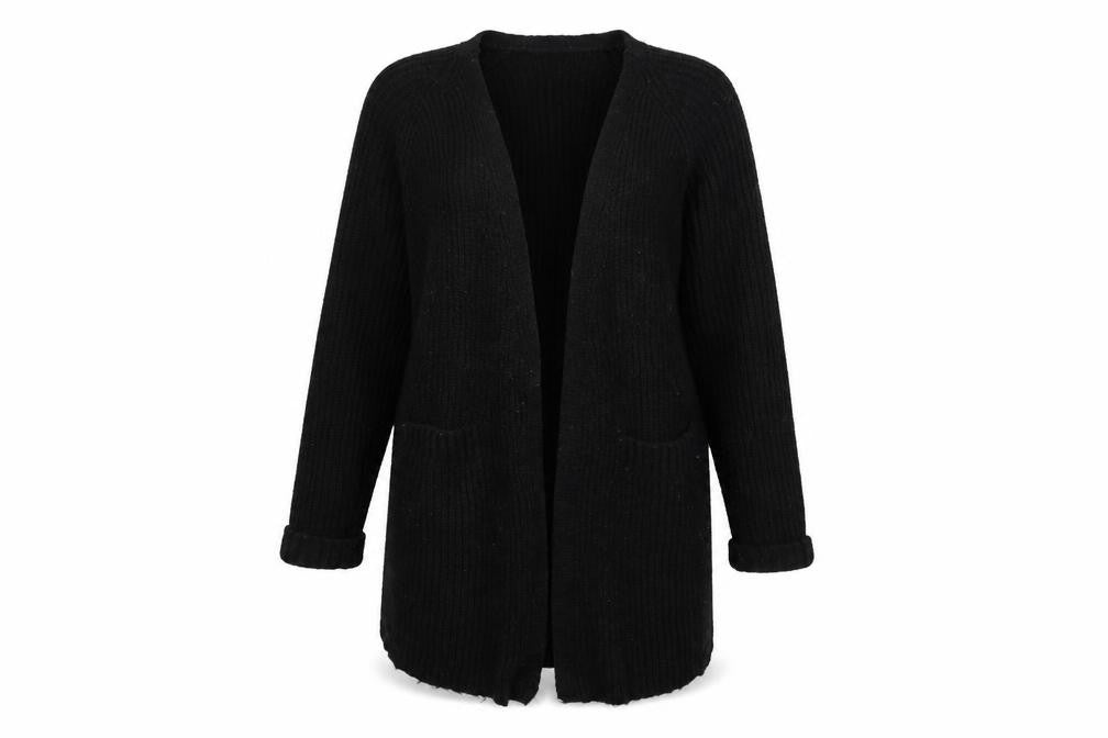 Preworn Womens Black   Cardigan Jumper Size M