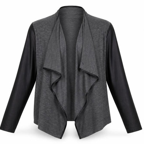 Graffic Womens Grey  Knit Cardigan Jumper Size M