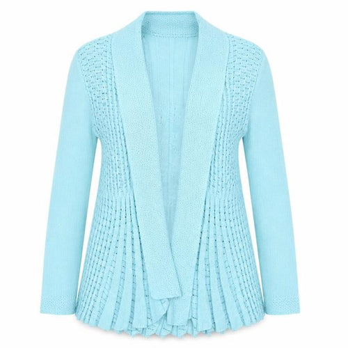 Pure & Natural Womens Blue   Shrug Jumper Size M