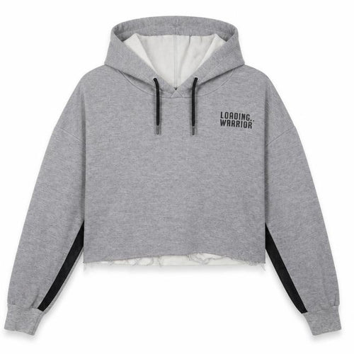 Bershka Womens Grey   Pullover Hoodie Size S  - cropped
