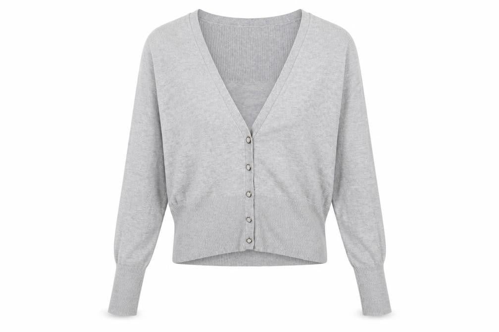 Preworn Womens Grey   Cardigan Jumper Size M