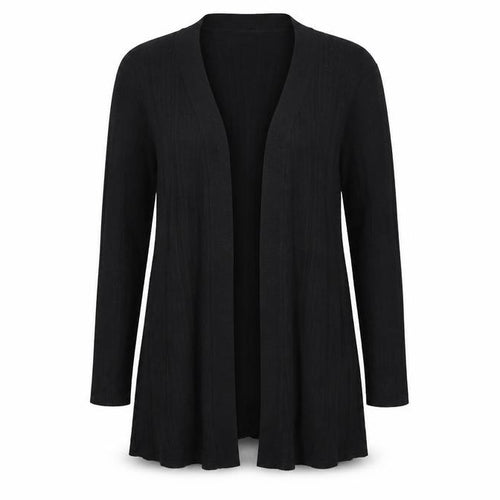 BM Womens Black   Cardigan Jumper Size M