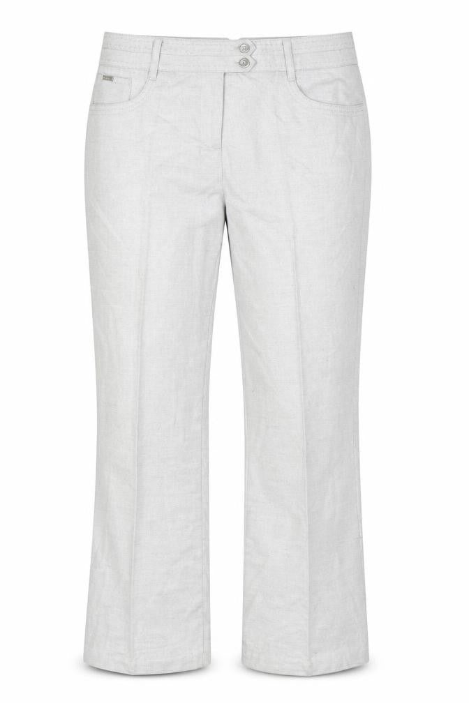 Per Una Womens Grey   Trousers  Size 14 L26 in