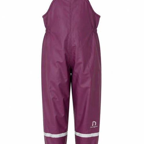 Navigare Womens Purple   Rain Trousers Trousers Size 6 L20 in