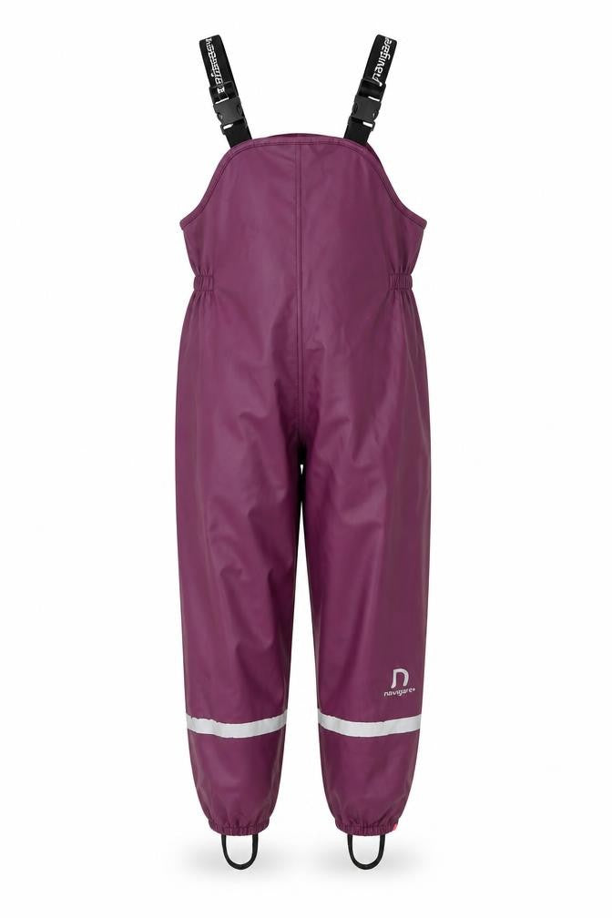 Navigare Womens Purple   Rain Trousers Trousers Size 6 L20 in