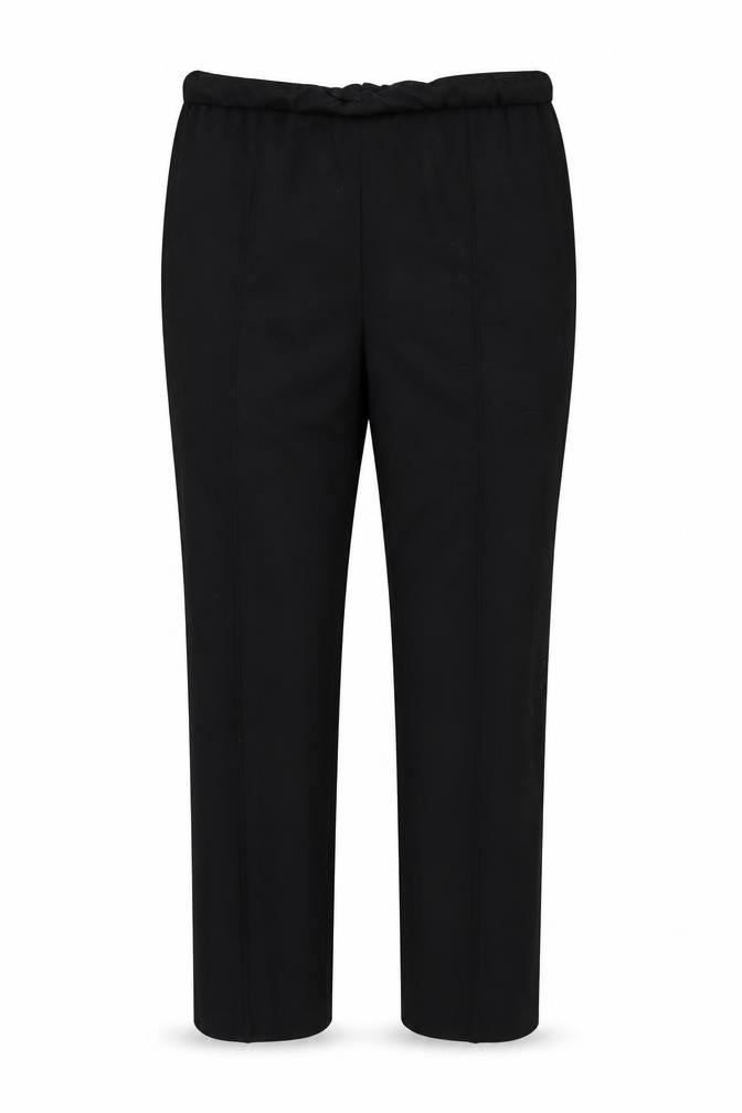 bm collection Womens Black   Capri Trousers Size 14 L28 in