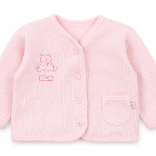 Preworn Girls Pink   Pullover Jumper Size 3-6 Months