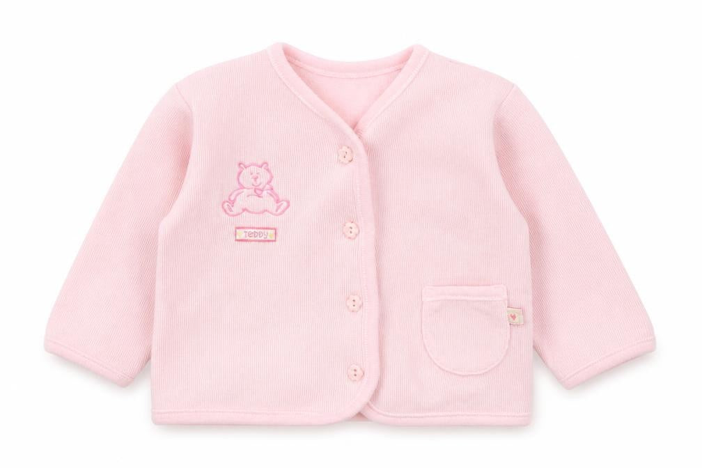 Preworn Girls Pink   Pullover Jumper Size 3-6 Months