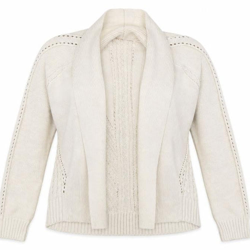 Marks & Spencer Womens Beige  Knit Cardigan Jumper Size 8