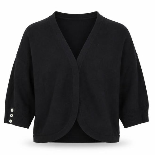 M&Co Womens Black   Cardigan Jumper Size XL