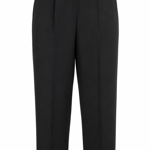 BM Womens Black   Trousers  Size 10 L25 in