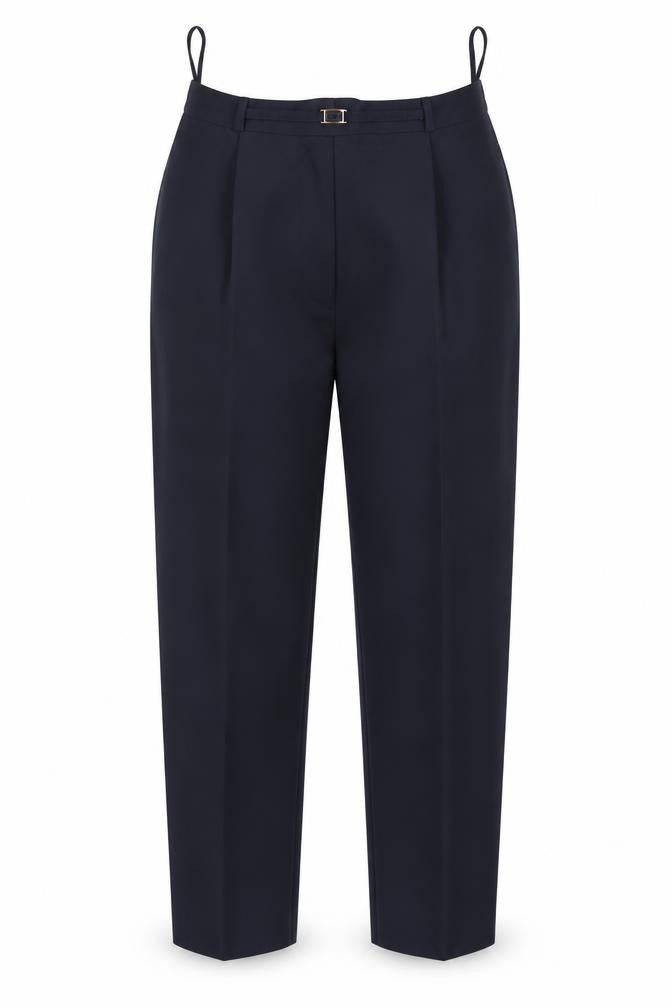 BM Womens Blue   Trousers  Size 10 L24.5 in