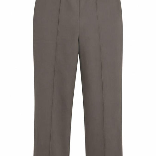 Mia Moda Womens Brown   Trousers  Size 12 L24.5 in