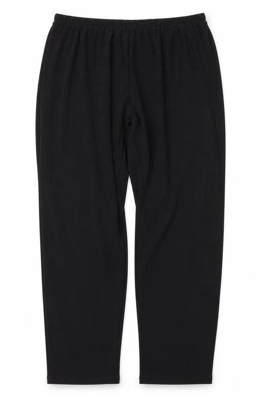 Front view of Swish women’s black trousers, size UK 20, 29-inch leg