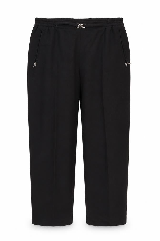 CANDA Womens Black   Trousers  Size 12  - Stretch waistband