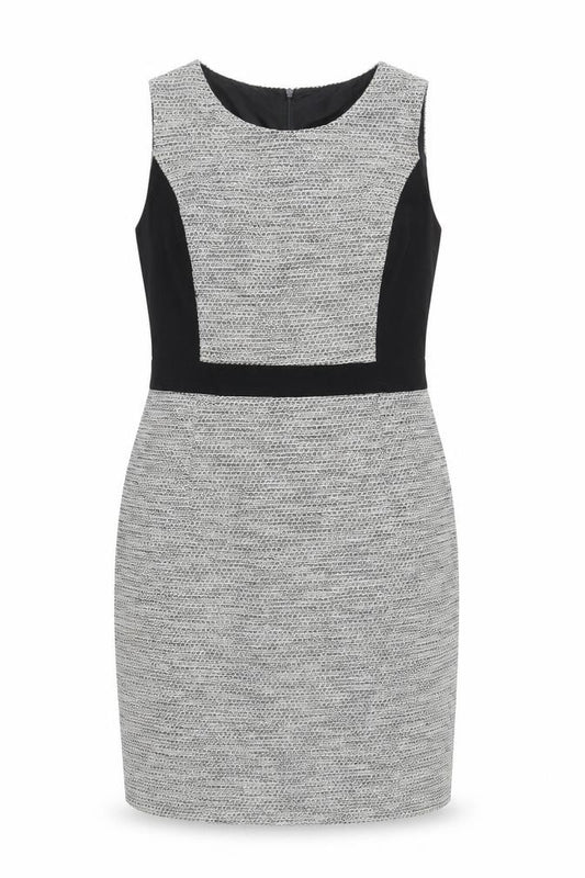 Front view of jhon lewis women’s grey a-line, size UK 12