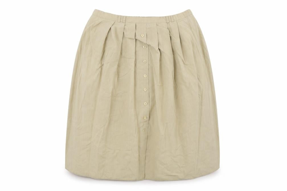 Bonmarché Womens Beige   Flare Skirt Size 22 in