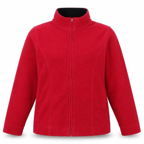 EWM Womens Pink  Fleece Full Zip Jumper Size S