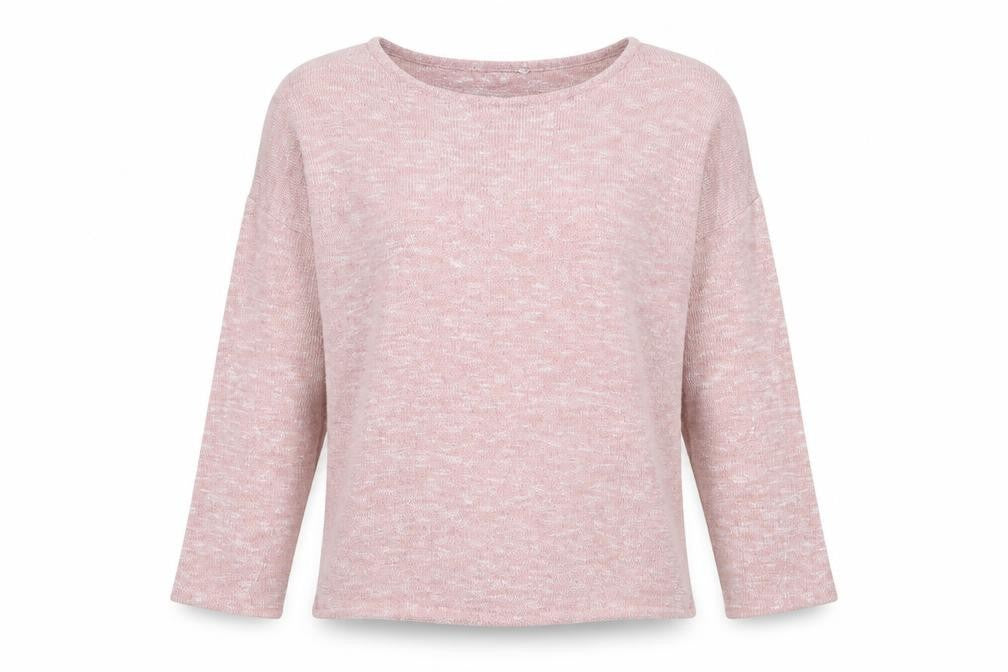 Front view of Tu women’s pink jumper, size UK 8