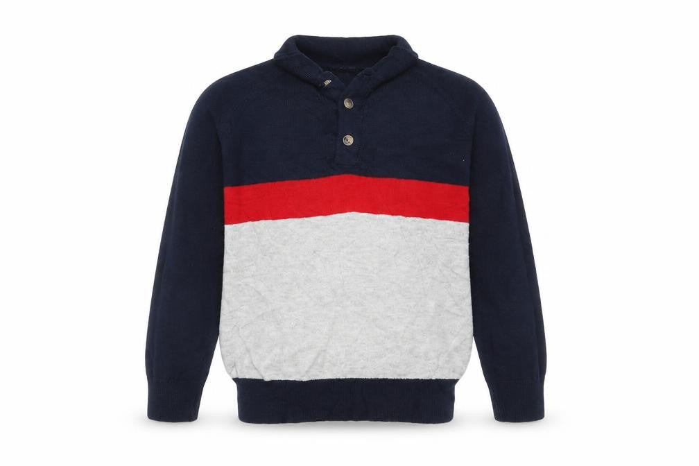 URBAN BOYS Boys Blue  Knit Pullover Jumper Size 6 Years