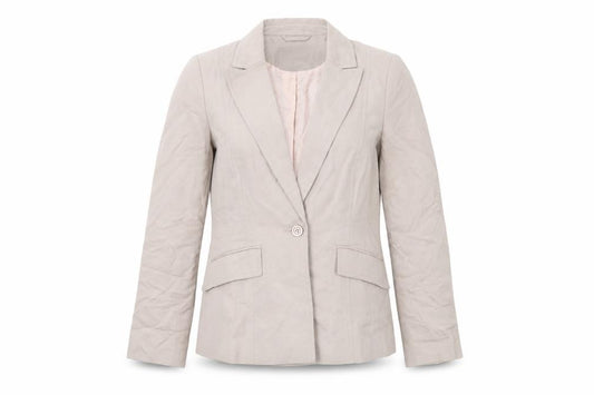 Front view of Principles women’s brown jacket suit jacket, size UK 14