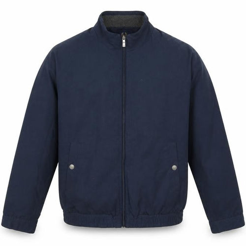 Lincoln Mens Blue   Windbreaker Coat Size M