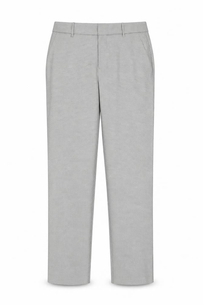 Mango Womens Grey Trousers Size 38 L27 in