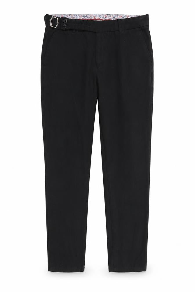 Preworn Womens Black   Trousers  Size 32 in L27 in