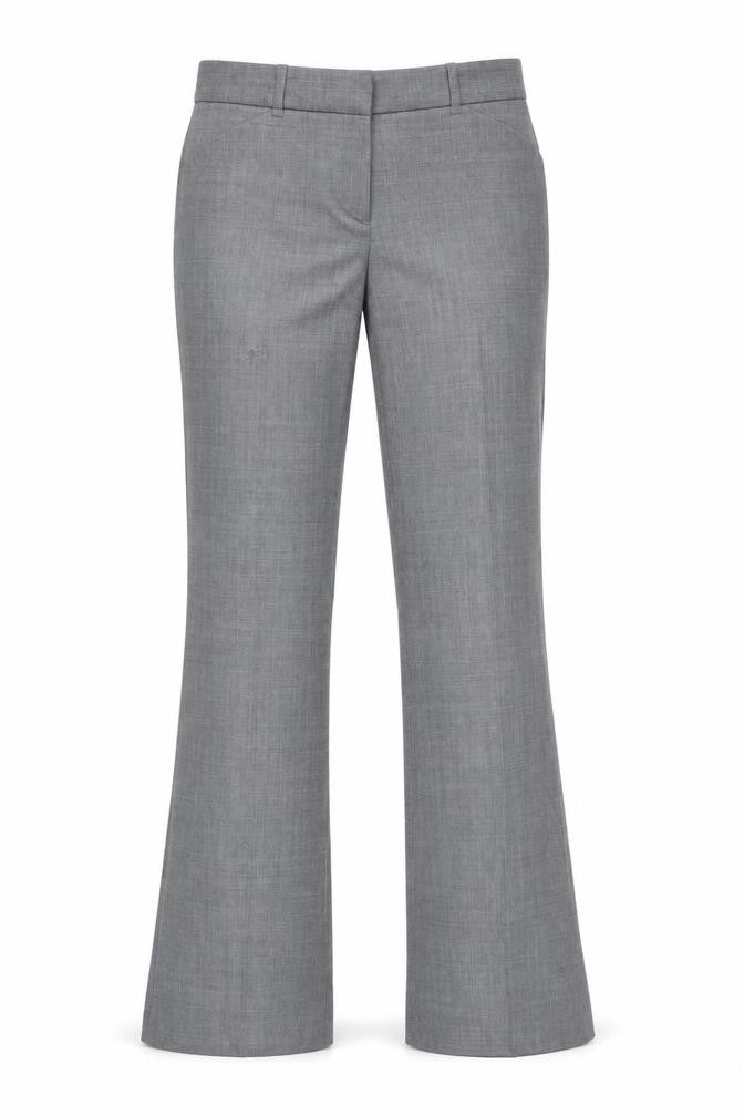 Front view of Therapy women’s grey trousers, size UK 30, 34-inch leg