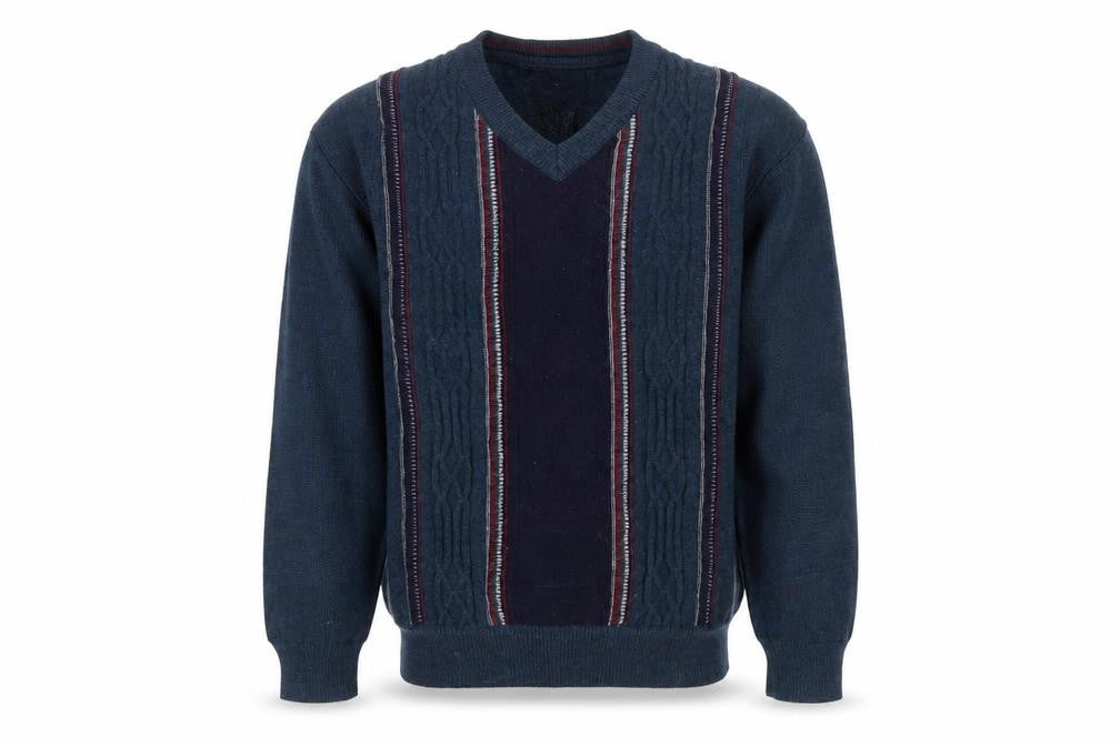 Roberto Carlo Mens Blue   Pullover Jumper Size S