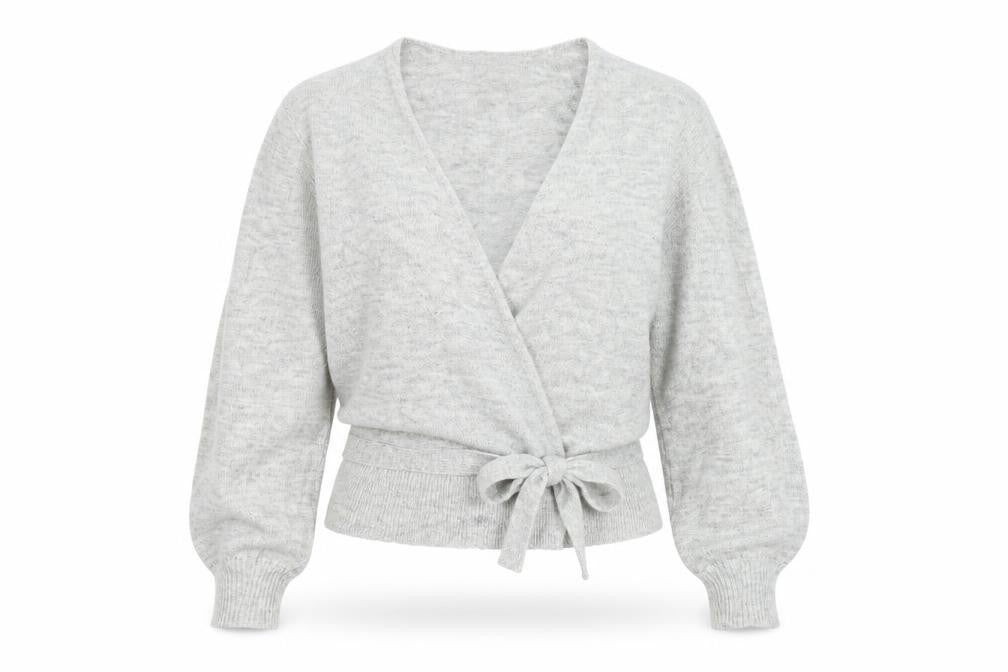 Front view of Next women’s white jacket coatigan, size UK 12