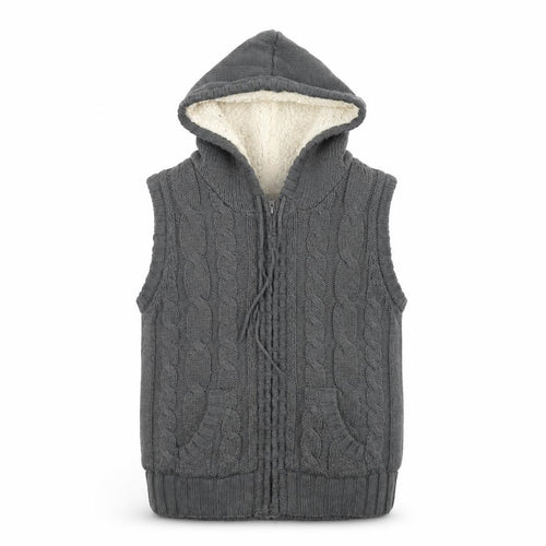 AriZona Womens Grey  Knit Jacket Coatigan Size M