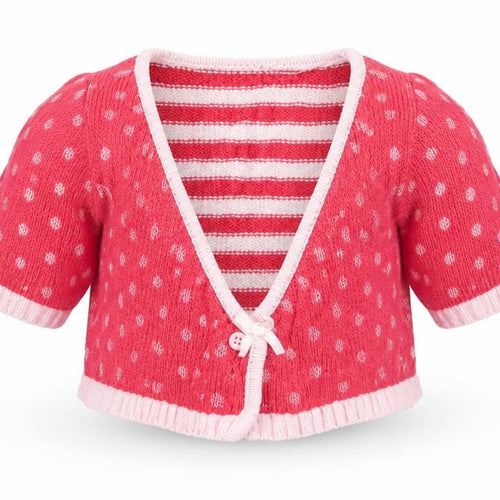 MINIMODE Baby Red Striped  Cardigan Jumper Size 0-3 Months