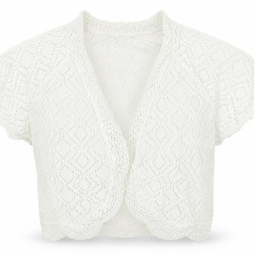 Preworn Womens Ivory  Knit Shrug Jumper Size M