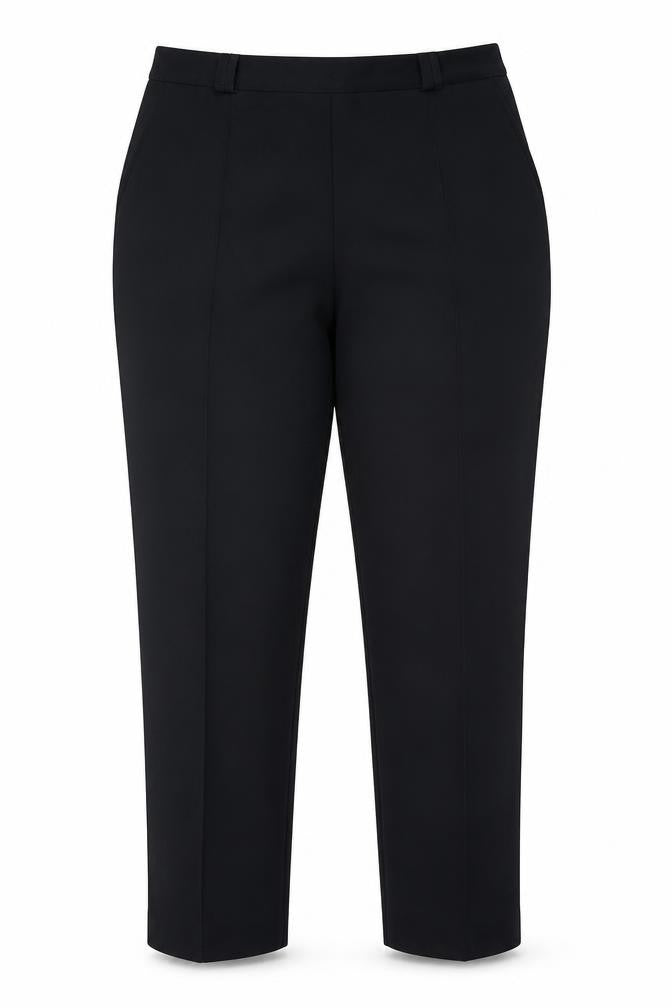 BM Womens Black   Trousers  Size 16 L21 in