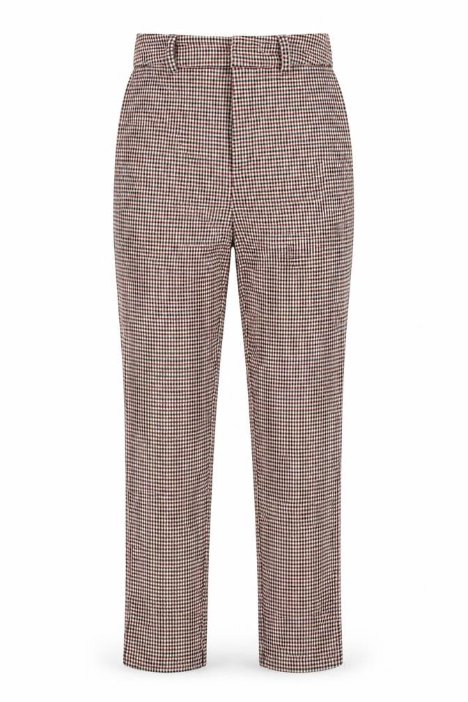 astradivarius Womens Multicoloured Check   Trousers Size 8 L24 in