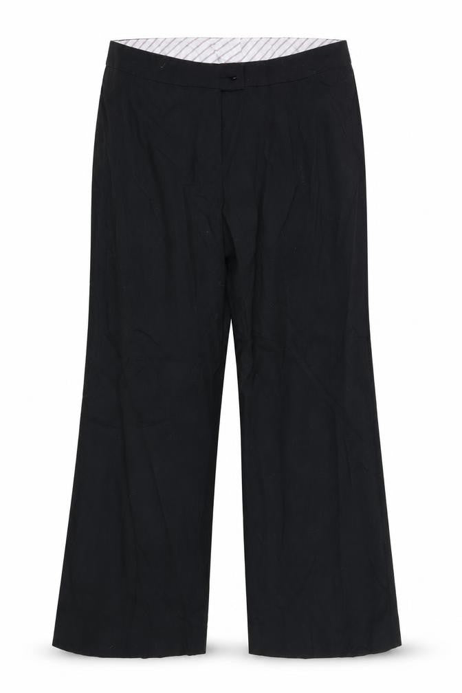 Preworn Womens Black   Trousers  Size 18 L29 in