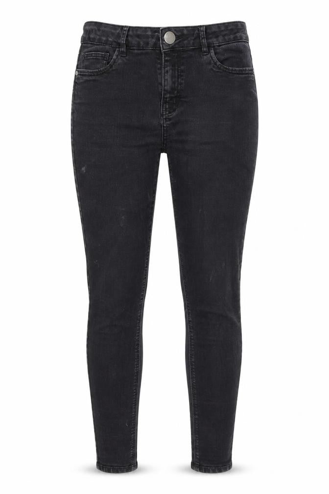 NEXT Womens Black  Denim Skinny Jeans Size 10 L28 in