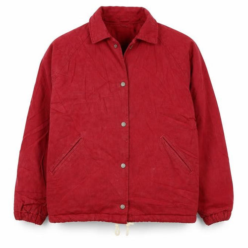 Pull&Bear Mens Red   Overcoat Jacket Size S
