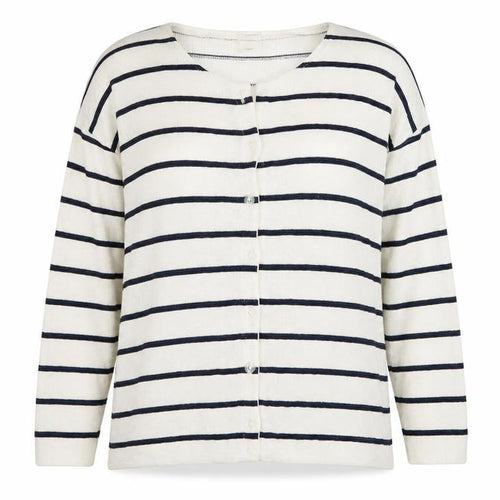 C&A Womens Multicoloured Striped  Cardigan Jumper Size L