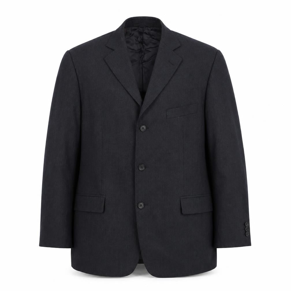 Front view of Marks & Spencer men’s grey jacket suit jacket, size 42