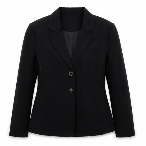 Newport News Womens Black   Jacket Suit Jacket Size M